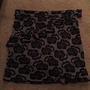 Anthropologie Ruffle Skirt